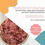 4PAWSRAW Complete Raw Dog Food Mixed Meats 30 Packs