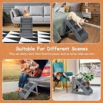 Foldable Nonslip Dog Stairs for Beds & Cars