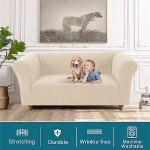 Soft Non-Slip Sofa Cover for Dogs - Beige