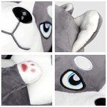 Moonlove 80cm Cute Husky Plush Dog Pillow