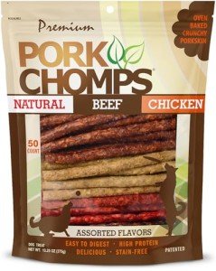 Pork Chomps 5-Inch Munchy Sticks for Dogs