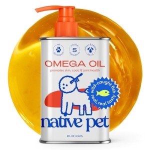 Native Pet Omega 3 Fish Oil for Pets 8oz