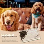 Personalized Natural Wood Dog Feeding Mat 30x20cm