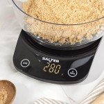 Digital Kitchen Scale with Bowl and Easy Display