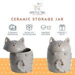 Cute Ceramic Storage Jar for Dog Treats