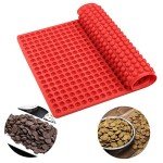 Silicone Dog Biscuit Baking Mat with Nubs