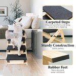 BRIKY Foldable 2-in-1 Dog Stairs/Ramp