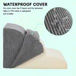 Lemon Dog Stairs with Washable Cover, 3 Steps