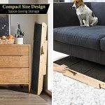 BRIKY Foldable 2-in-1 Dog Stairs/Ramp