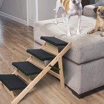 BRIKY Foldable 2-in-1 Dog Stairs/Ramp