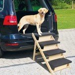 BRIKY Foldable 2-in-1 Dog Stairs/Ramp