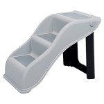 Trixie Lightweight 3-Step Pet Stairs - Gray