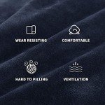 Navy Velvet Futon Slipcover - Stretchy and Washable