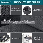 Stylish Grey Sofa Cover for Dogs - 2 Seater