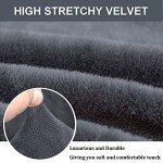 Thick Velvet Stretch Sofa Cover for Pets 1-Seater