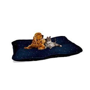 Italian Dog Bed Pillow with Stars, 60x100 cm