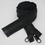 Heavy Duty 96-Inch Zipper with Double Pull Tab