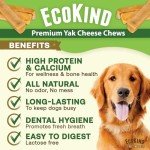 EcoKind Gold Yak Cheese Chews for Large Dogs