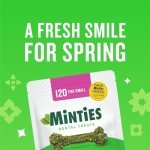 Minties Dental Chews for Small Dogs, 40 Count