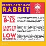 Freeze-Dried Rabbit Dog Treats - All Natural