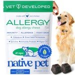 Native Pet Allergy Chews for Dogs - 30 Count