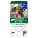 Advantus Chewable Flea Treatment for Dogs, 7 Ct