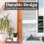 GEEZY Multi-Purpose Rubber Boot Drip Tray Set