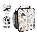 Cute Puppy Dog Insulated Lunch Bag for Kids