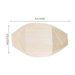 50Pcs Disposable Wooden Food Serving Bowls