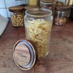 Set of 3 Ribbed Glass Storage Jars for Dogs
