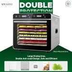 Kwasyo 8-Tray Food Dehydrator for Dog Treats