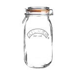 Airtight 2L Glass Storage Jar for Pets