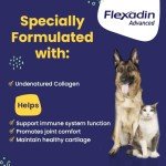 Vetoquinol Flexadin Joint Support Chews for Dogs