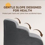 Miorun Foam Dog Stairs Ramp for Beds & Couches