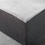 ZINUS Large Grey Pet Stairs and Ramp