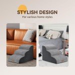 Miorun Foam Dog Stairs Ramp for Beds & Couches