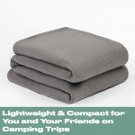 Super Soft Charcoal Grey Fleece Dog Blanket