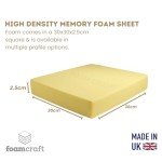 Orthopedic Memory Foam Dog Bed & Cushion 30x30cm