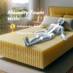 Orthopedic Memory Foam Dog Bed & Cushion 30x30cm