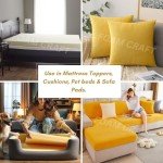 Orthopedic Memory Foam Dog Bed & Cushion 30x30cm