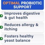 Dog Probiotics for Digestive Health and Allergies