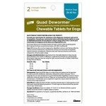 Elanco Quad Dewormer for Medium Dogs, 2 Chews