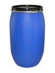 220L Food-Grade Plastic Storage Barrel with Lid