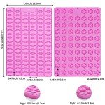 Silicone Non-Stick Dog Treat Baking Mats - 2 Piece