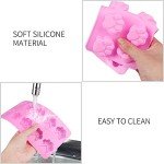 Dog Paw & Bone Silicone Molds Set, 10 & 18 Cavity