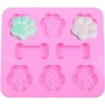 Silicone Paw Print Molds for Dog Treats
