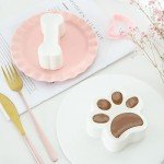 Silicone Paw Print Molds for Dog Treats