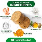 Hemp Joint Supplement Chews for Dogs - 170 Treats