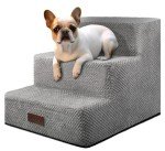 3-Step Non-Slip Dog Stairs for Small Pets