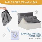 3-Step Non-Slip Dog Stairs for Small Pets